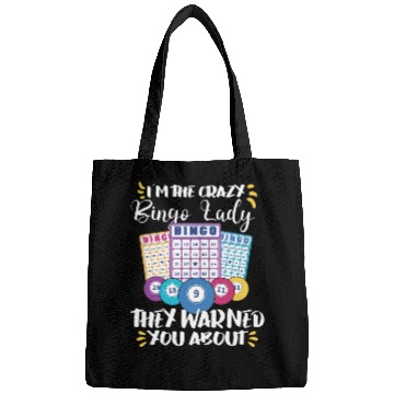 Discover Bingo Card Game Grandma Bingo Player Bingo Cards Bags