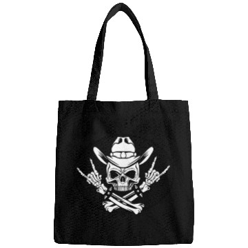 Discover Halloween Cowboy Skeleton Rocker Hand Rock Bags