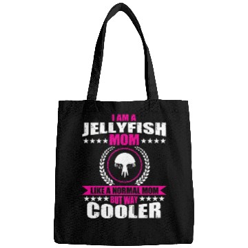 Discover Funny Jellyfish Mom Bags