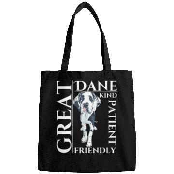 Discover Great Dane Dog Traits - dog theme gift Bags