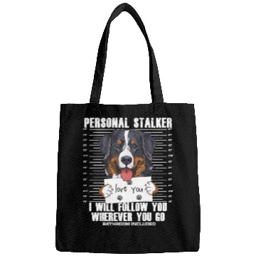 Discover Bernese Mountain Dog Stalker Cartoon Bags