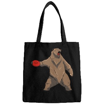 Discover Disc Golf Grizzly Brown Bear Bags