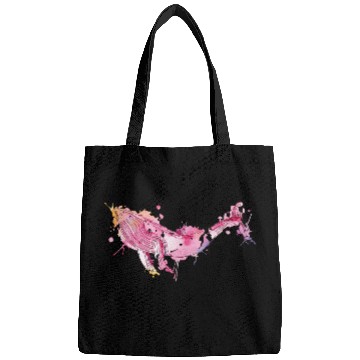 Discover Whale Squad Whale lover Whale Graphics Bags