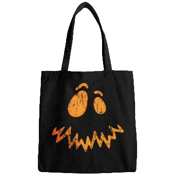 Discover Jack O Lantern Scary Carved Pumpkin Face Bags
