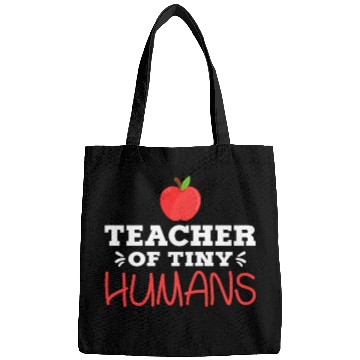 Discover Teacher of Tiny Humans Kindergarten PreK Teacher Bags
