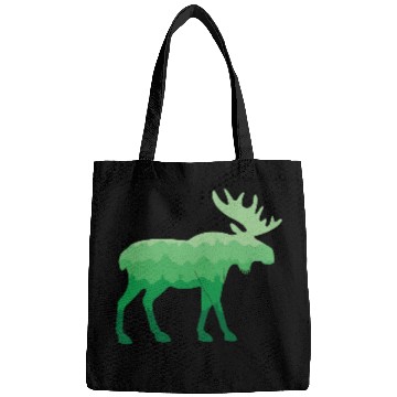 Discover Moose and Mountain Biker (Green) Bags