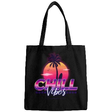 Discover Chill Vibes - Synthwave/Retrowave/Vaporwave 80s Bags