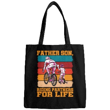 Discover Father Son, Riding Partners For Life Bags
