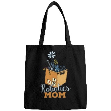 Discover Robotics Mom Cartoon Art Bags