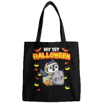Discover My First Halloween Scary Hallow's Eve Birthday Bags