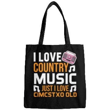 Discover I love Country Music Bags