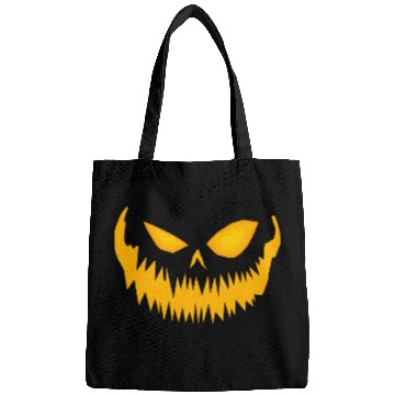 Discover Jack O Lantern Spooky Pumpkin Face Halloween Bags