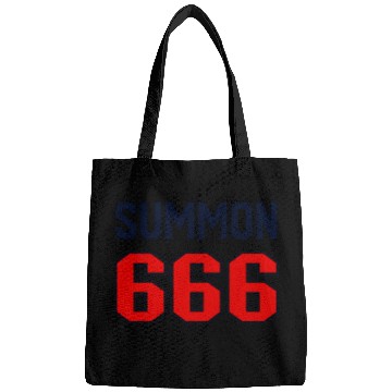 Discover Summon 666 Jersey Satanist Devil Worshipper 666 Bags