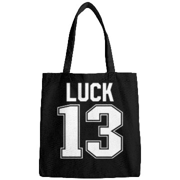Discover Luck 13 Jersey 13 My Lucky Number Lucky Thirteen Bags