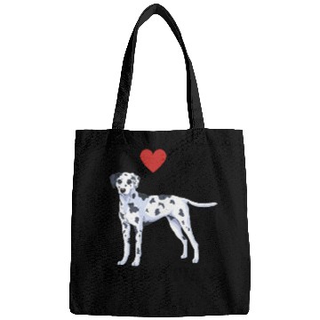 Discover I Love My Dalmatian Bags