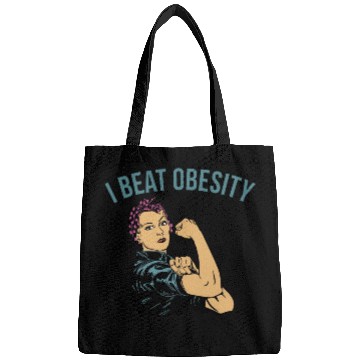 Discover I BEAT OBESITY Bags