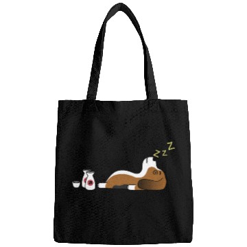Discover Basset Hound Sake Drunk Bags