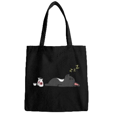 Discover French Bulldog Sake Drunk Bags