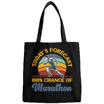 Discover Running Runner Half Marathon Retro Bags