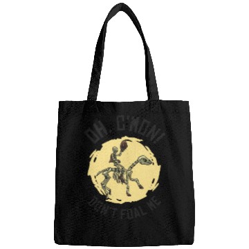 Discover Halloween Cowboy Skeleton Foal Horse Riding Bags