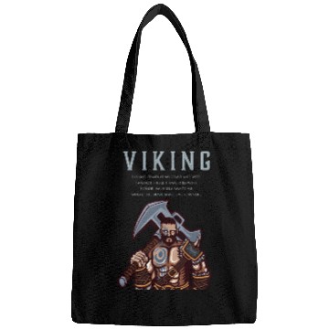 Discover Viking Warrior Valhalla Awaits Me 1 Bags