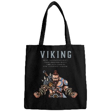 Discover Viking Warrior Valhalla Awaits Me 2 Bags
