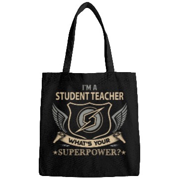 Discover Student Teacher Bags - Superpower Job Gift Item