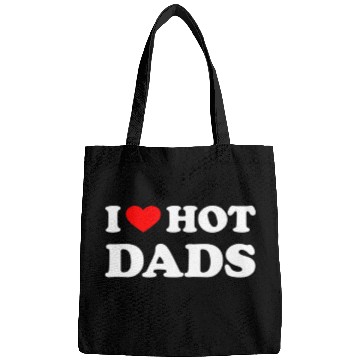 Discover I Love Hot Dads Bags