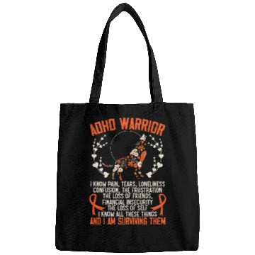 Discover ADHD Warrior Embrace Neurodiversity ADHD Awareness Bags