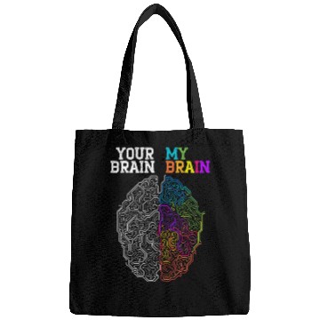 Discover Your Brain My Brain Embrace Neurodiversity ADHD Bags