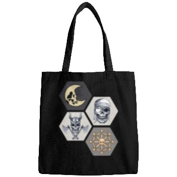 Discover Scary Cool Pirate Skull Halloween Lovers Bags