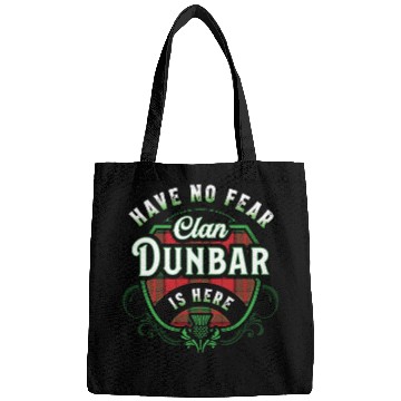 Discover Funny Scottish Clan Dunbar Tartan Have No Fear Bags