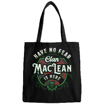 Discover Funny Scottish Clan MacLean Tartan Have No Fear Bags