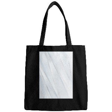 Discover Luxury White Silver Stripes Bags
