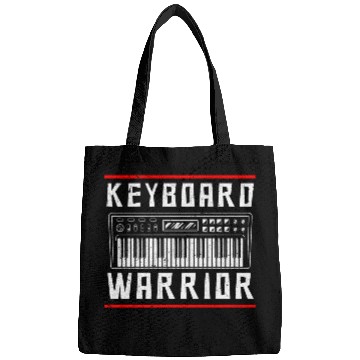Discover Funny Keyboard Player Music Teacher Humor Bags