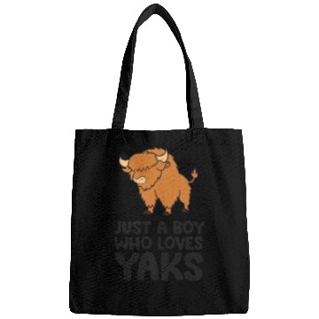 Discover Just a Boy Who Loves Yaks Bags