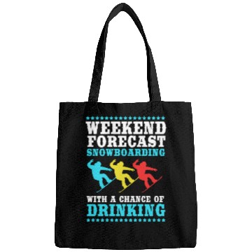 Discover Weekend Forecast Drinking Snowboarding Snowboarder Bags