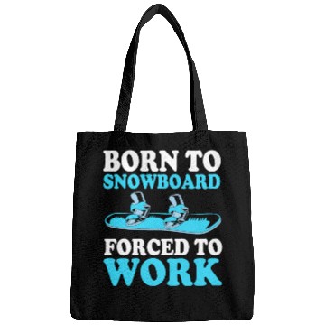 Discover Snowboard Lover Funny Snowboarding Snowboarder Bags