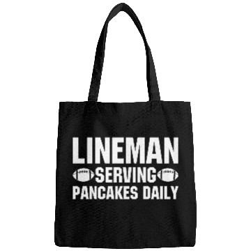 Discover Lineman Serving Pancakes Daily Bags