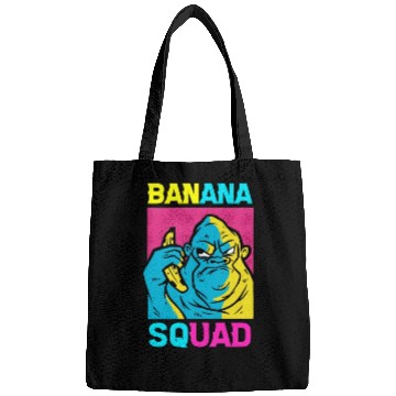 Discover Cool Banana Squad Fruit Lover Kids Monkey Gorilla Bags