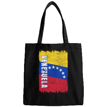Discover Venezuela vintage flag Bags