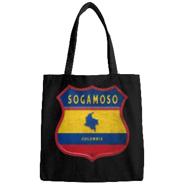 Discover Sogamoso Colombia crest design Bags
