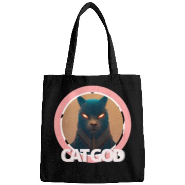 Discover Samurai Cat God Bags