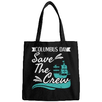 Discover Columbus Day Navigator Ship Christopher Columbus Bags