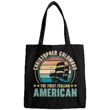 Discover Columbus Day Navigator Ship Christopher Columbus Bags