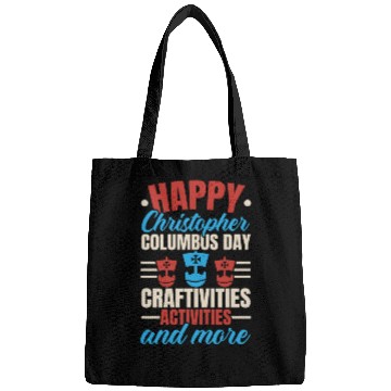Discover Happy Columbus Day USA Christopher Columbus Bags