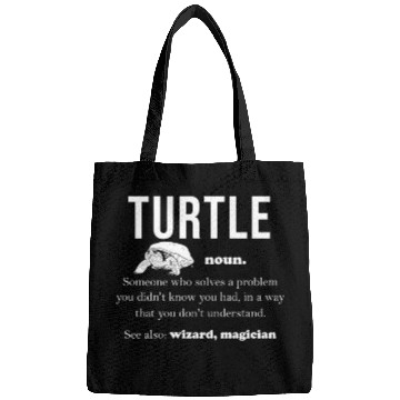 Discover Turtle Relaxed Chilling Sea Ocean Beach Bags