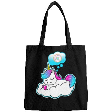 Discover Unicorn donut dreams Bags