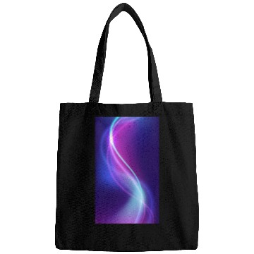 Discover Abstract Blue Pink Waves Bags