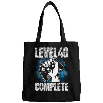 Discover Level 40 Complete Birthday Present 40 Years Old Bags